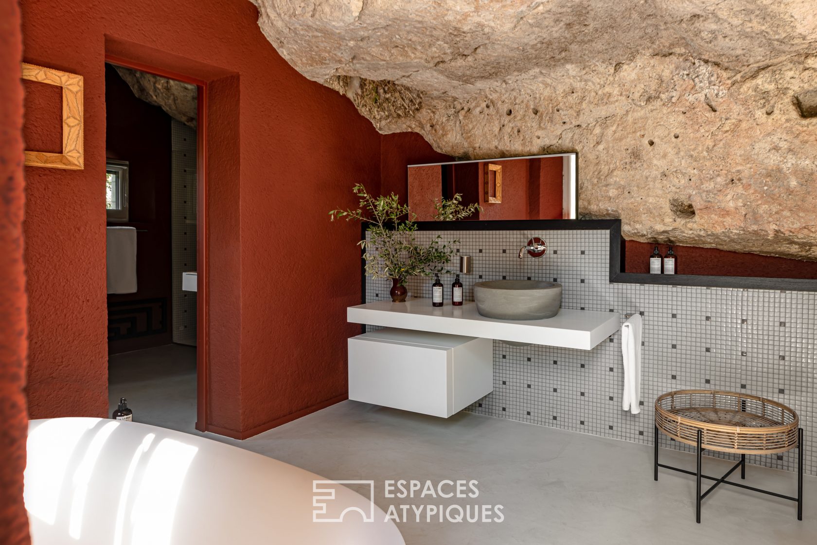 Troglodyte farmhouse