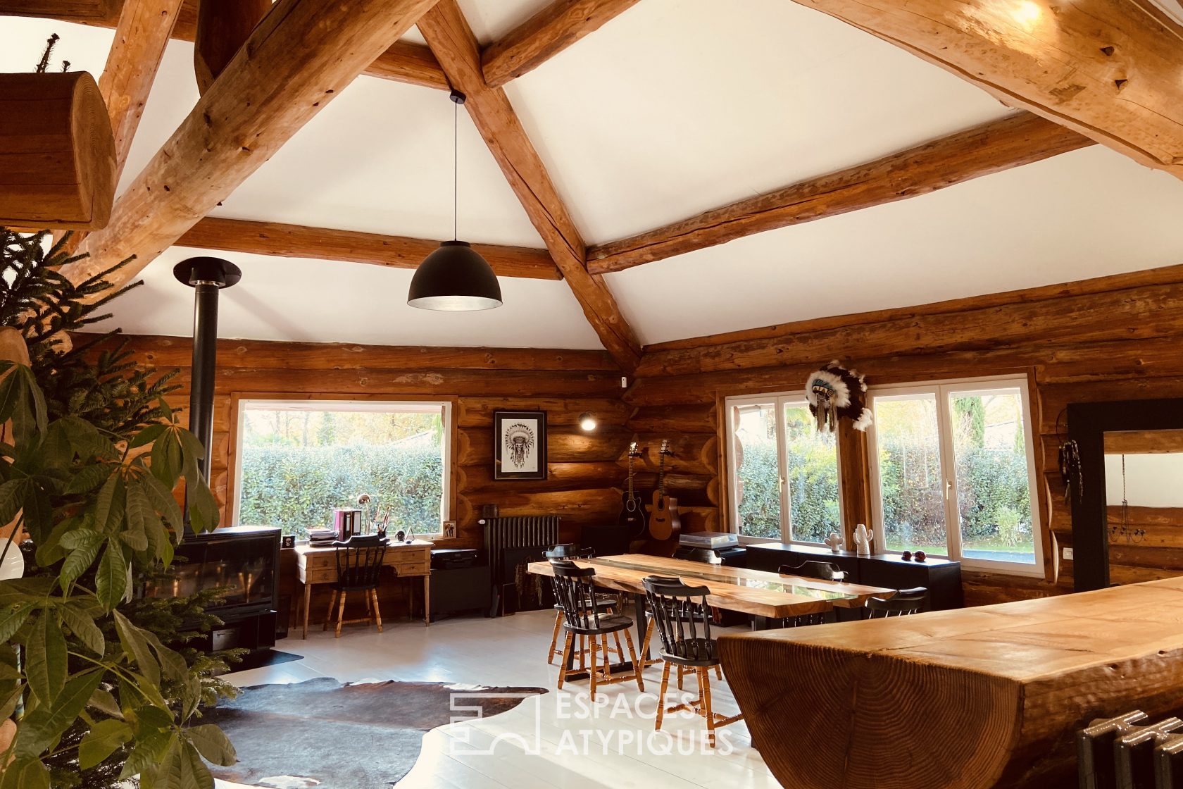 Canadian cottage wood
