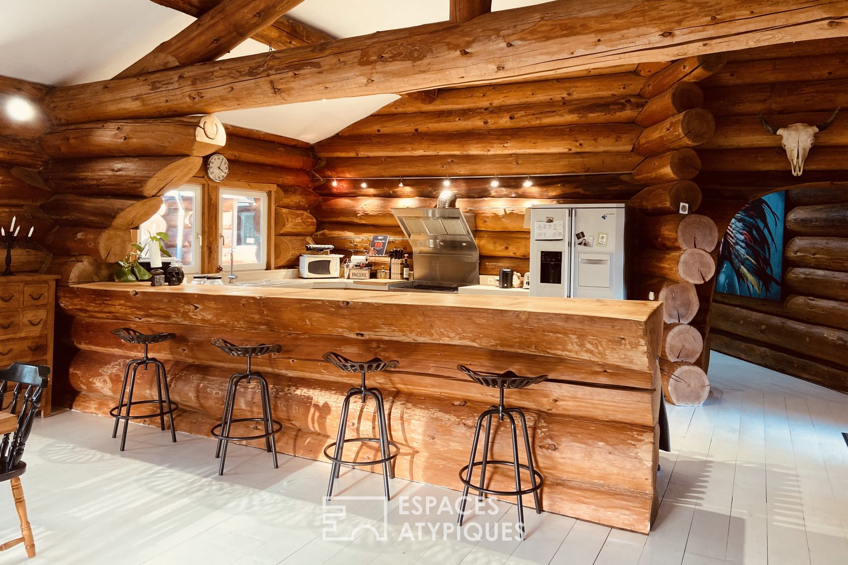 Canadian cottage wood