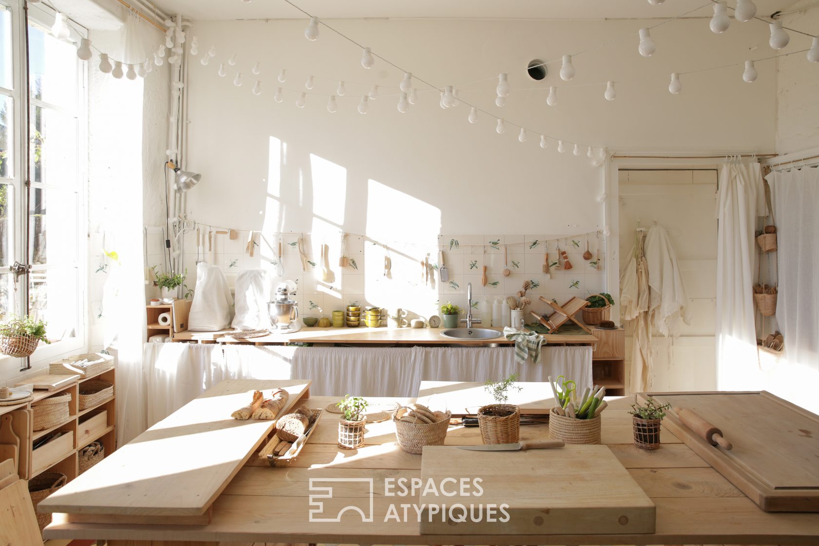 Atypical medieval castle with refined interior design