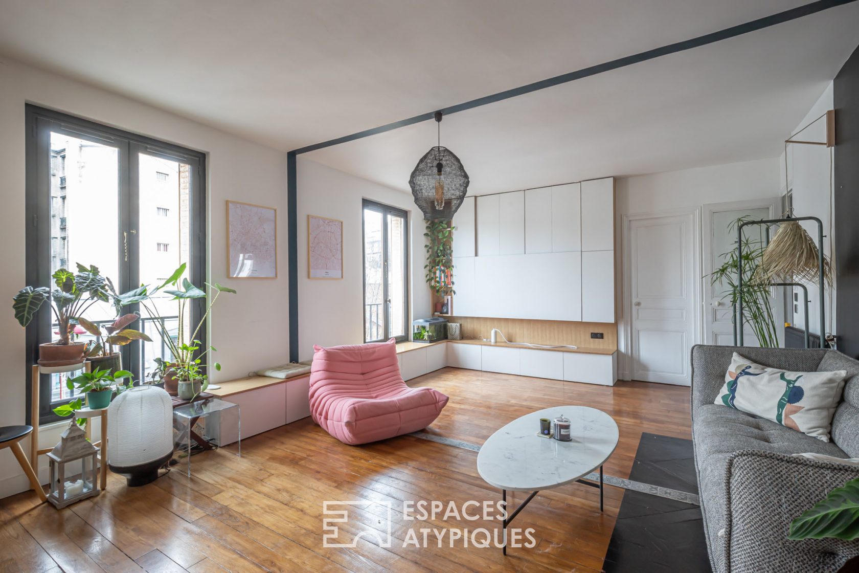 Appartement dans un immeuble des années 30