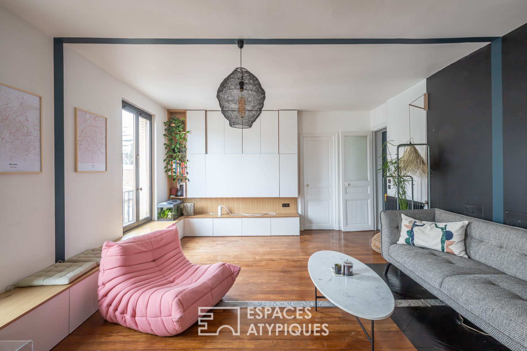 Appartement dans un immeuble des années 30