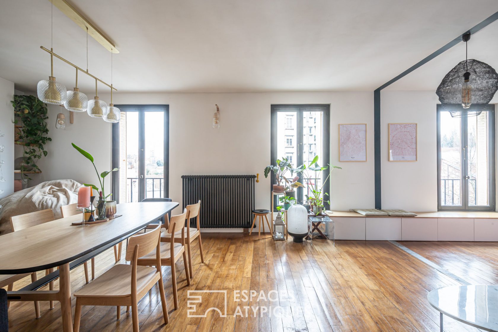 Appartement dans un immeuble des années 30