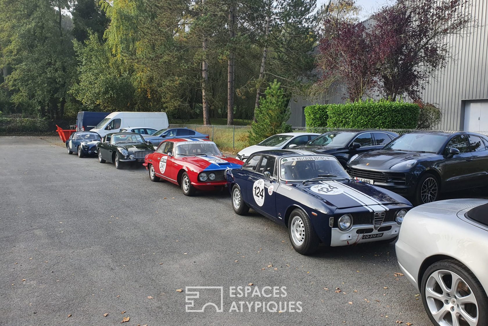 Classic car workshop