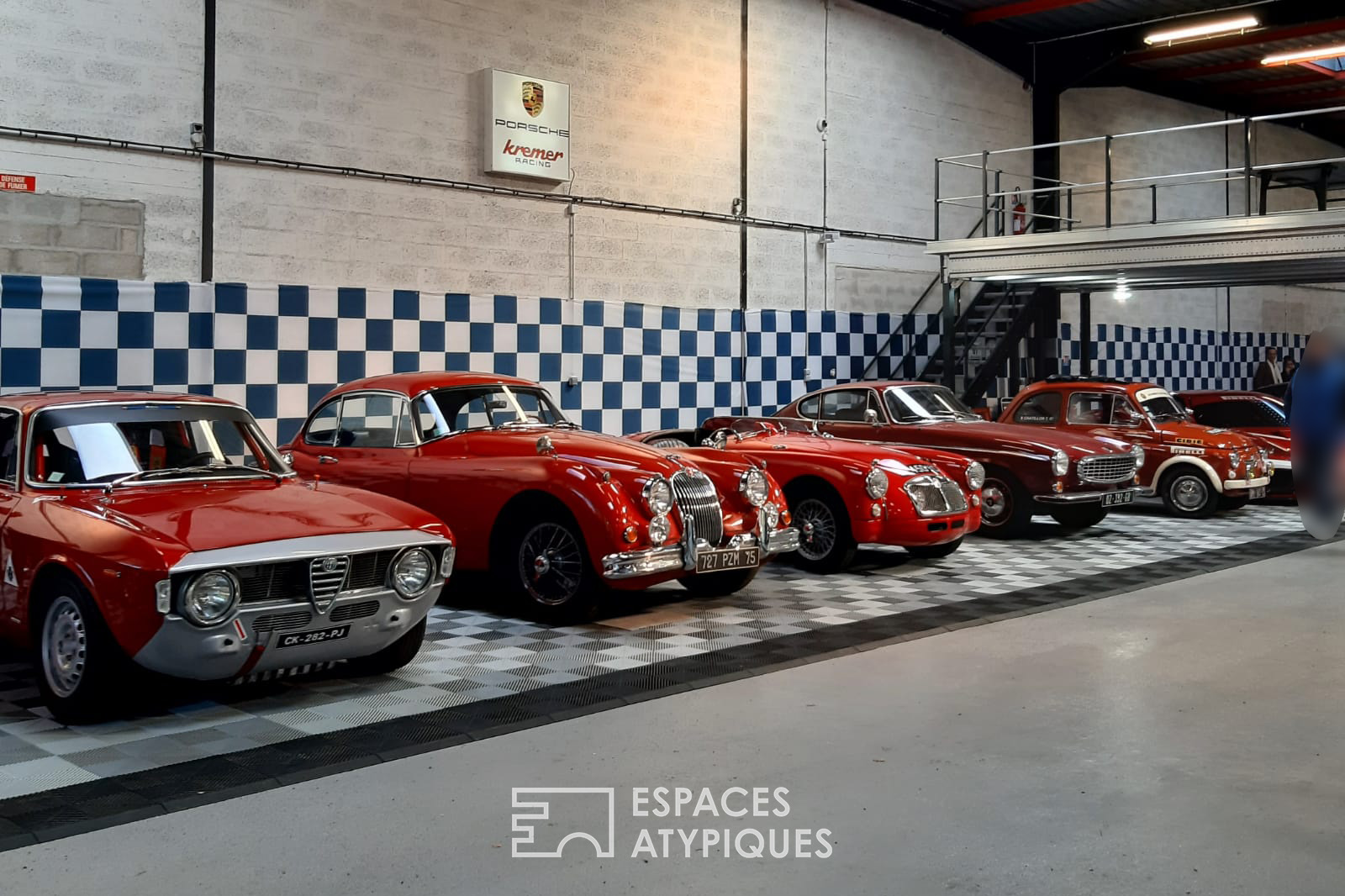 Classic car workshop