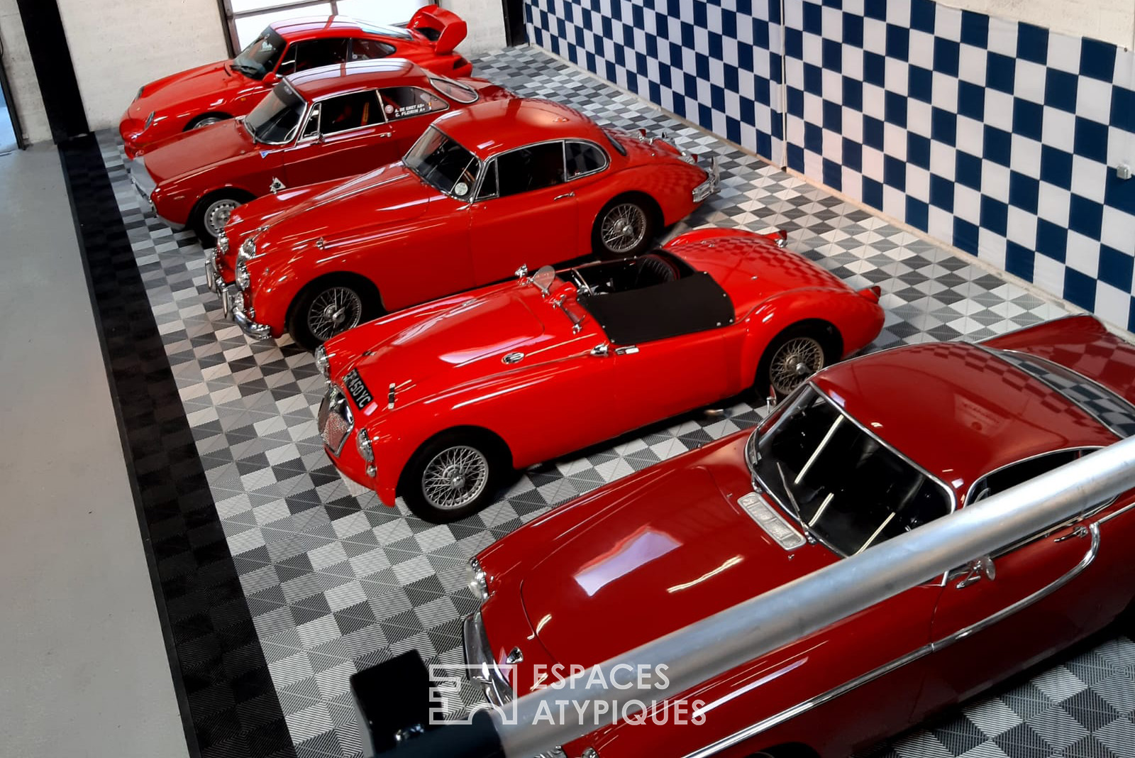 Classic car workshop