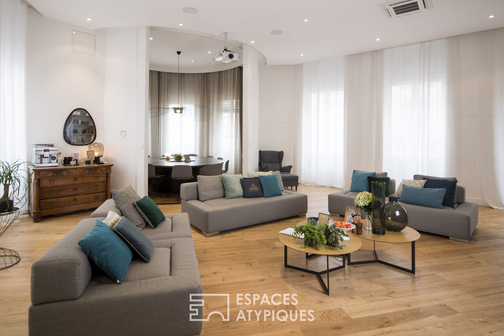 Event space “like at home”
