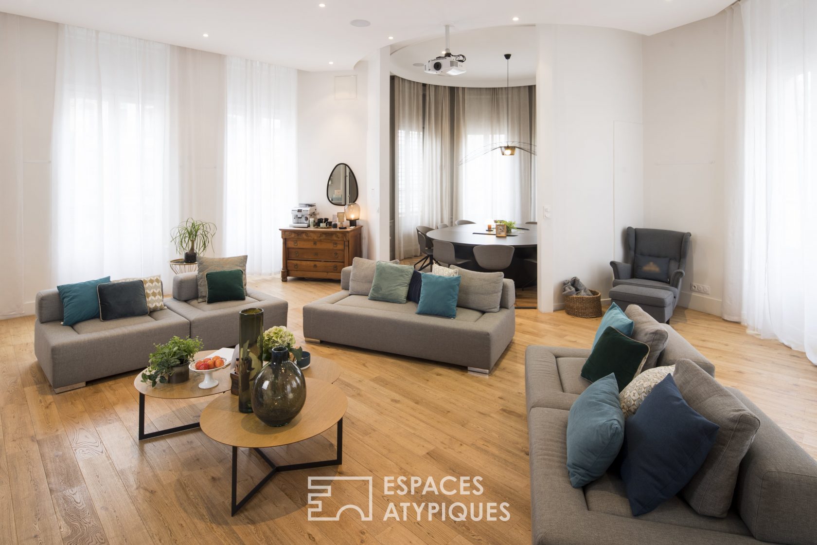 Event space “like at home”