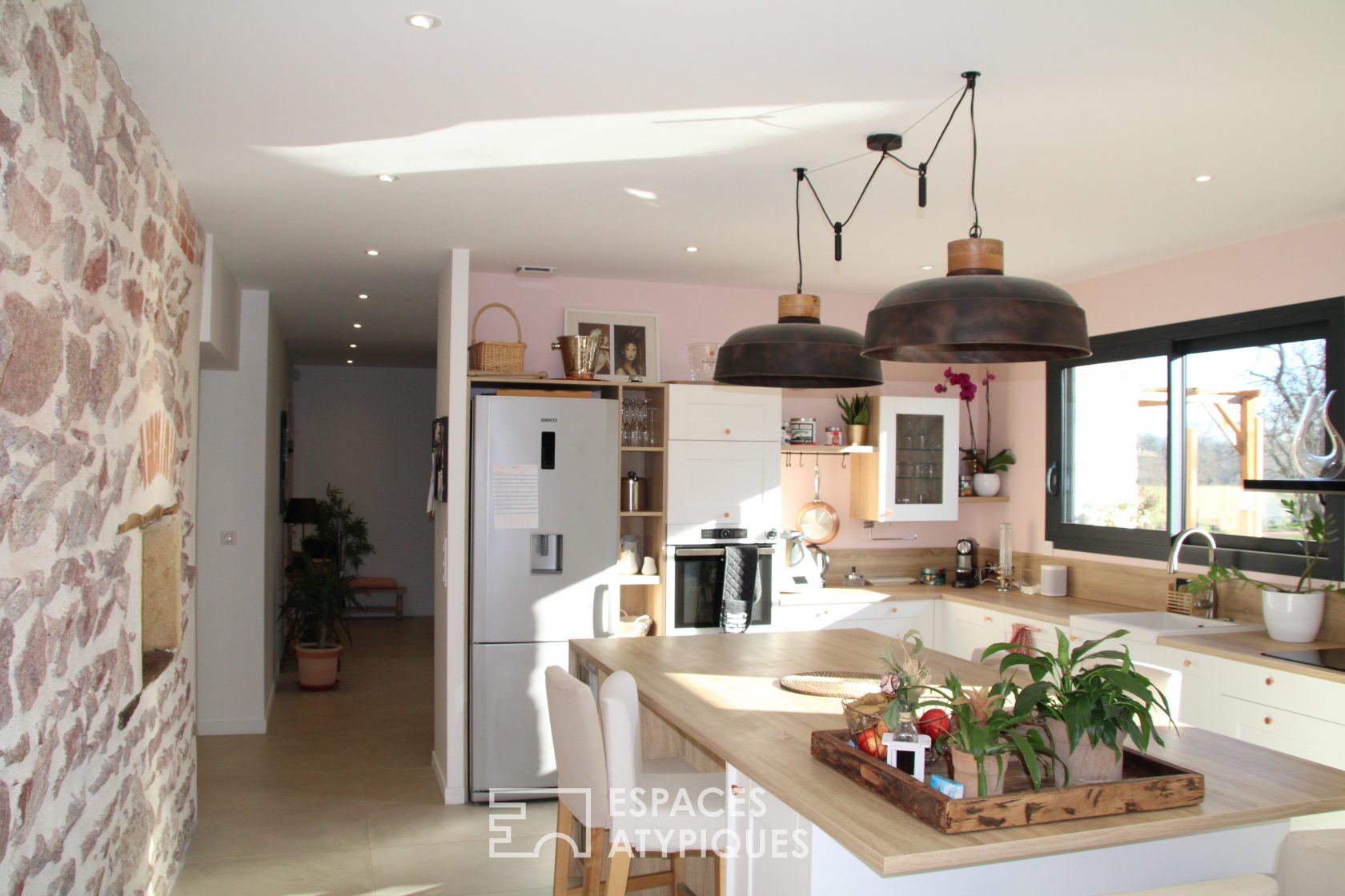 Old barn renovated by an architect
