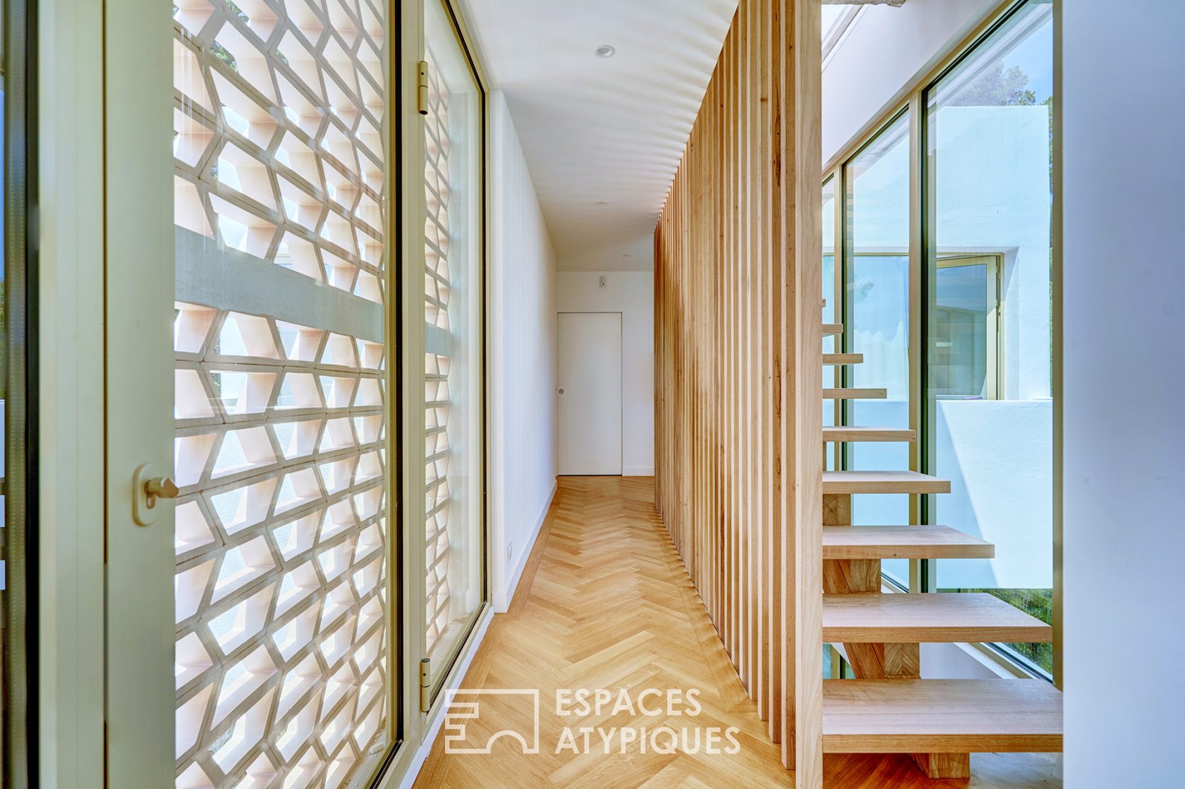 Architectural terrazzo house