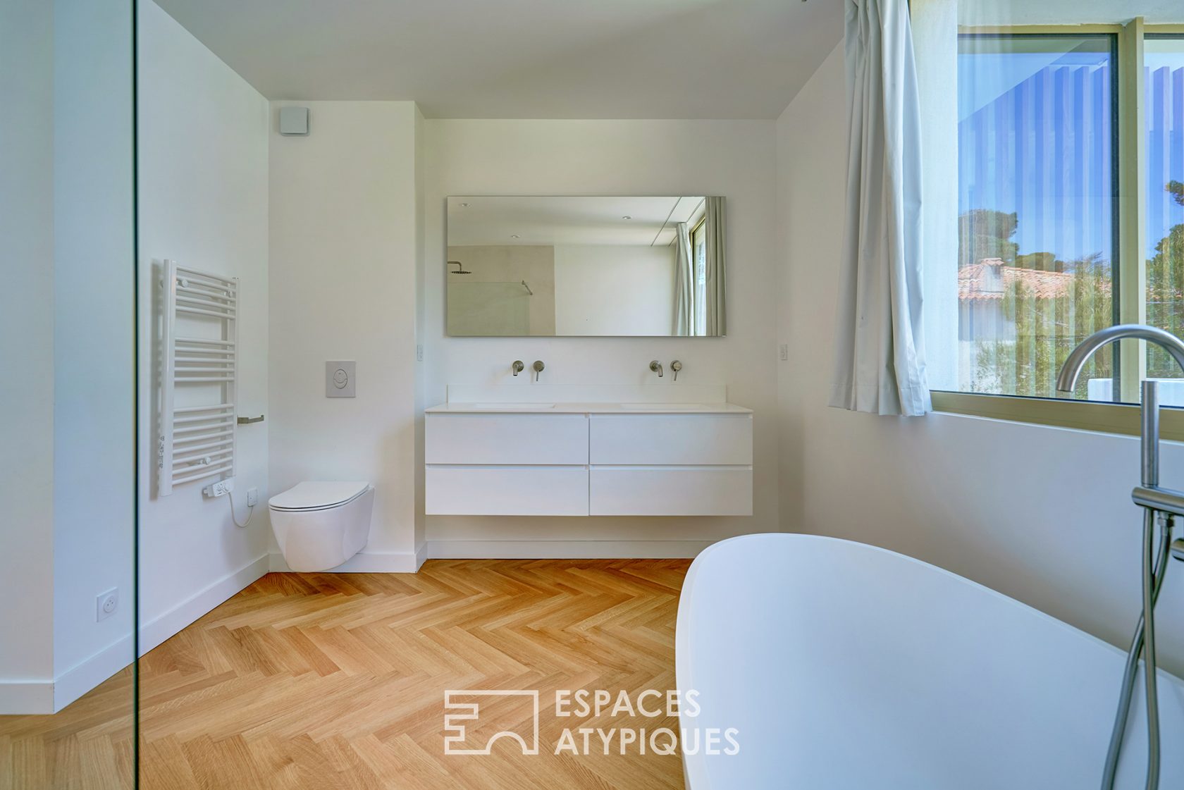 Architectural terrazzo house