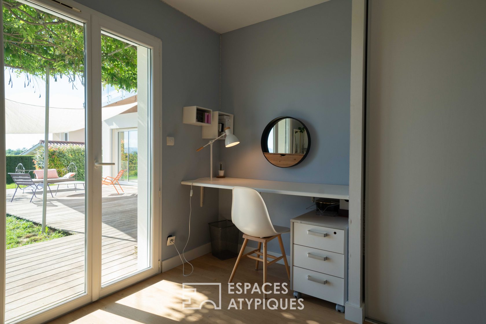 The pink studio house