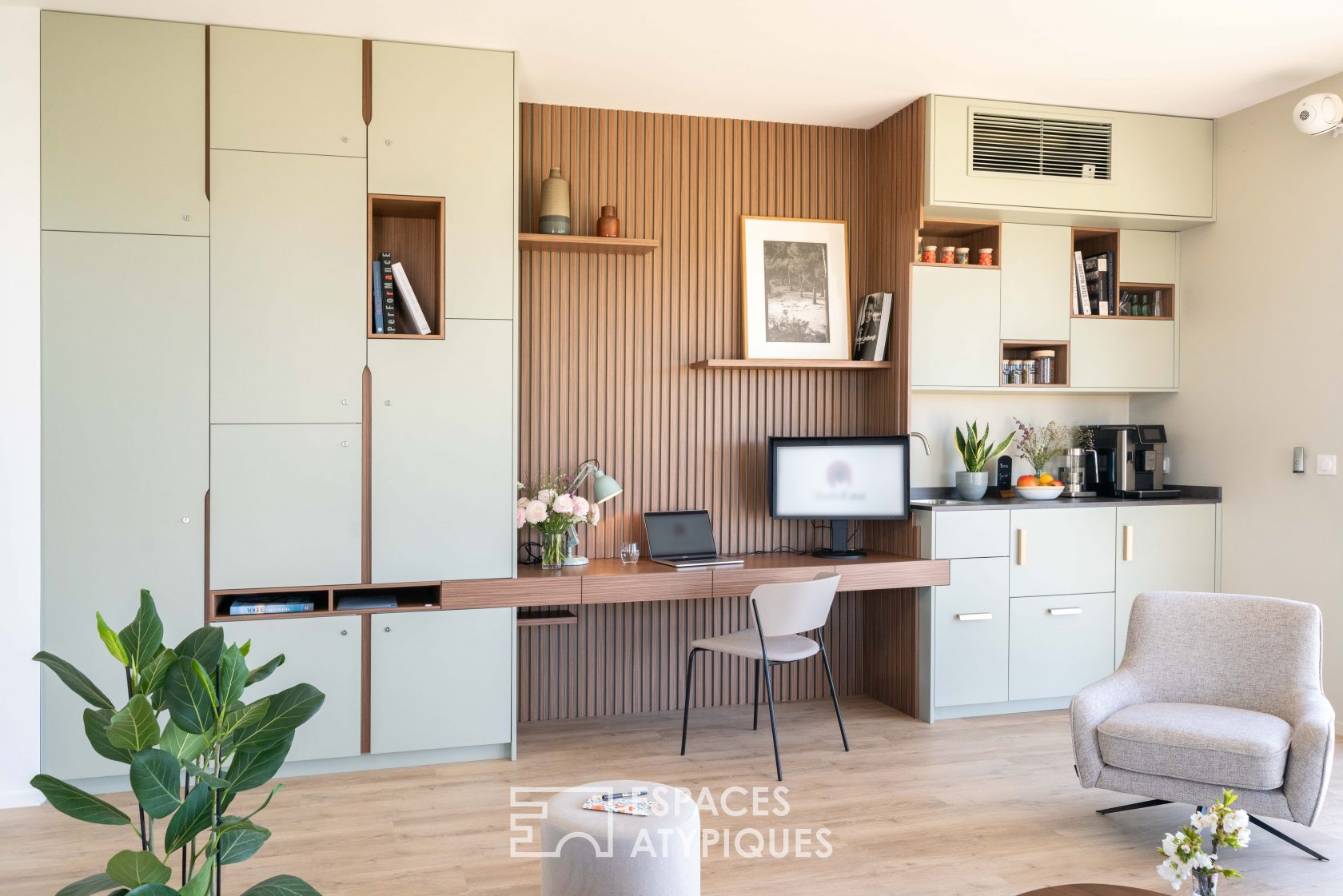 The pink studio house