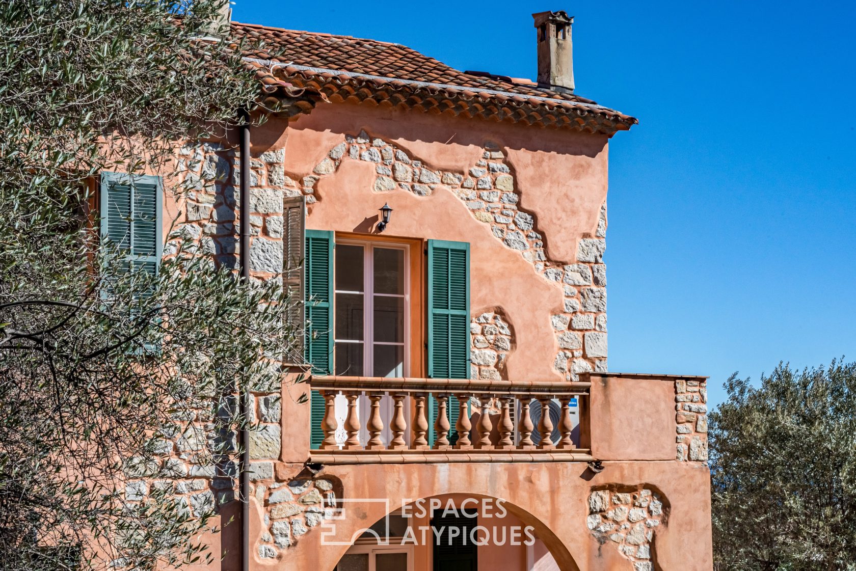 Villa azuréenne des années 30 avec vue