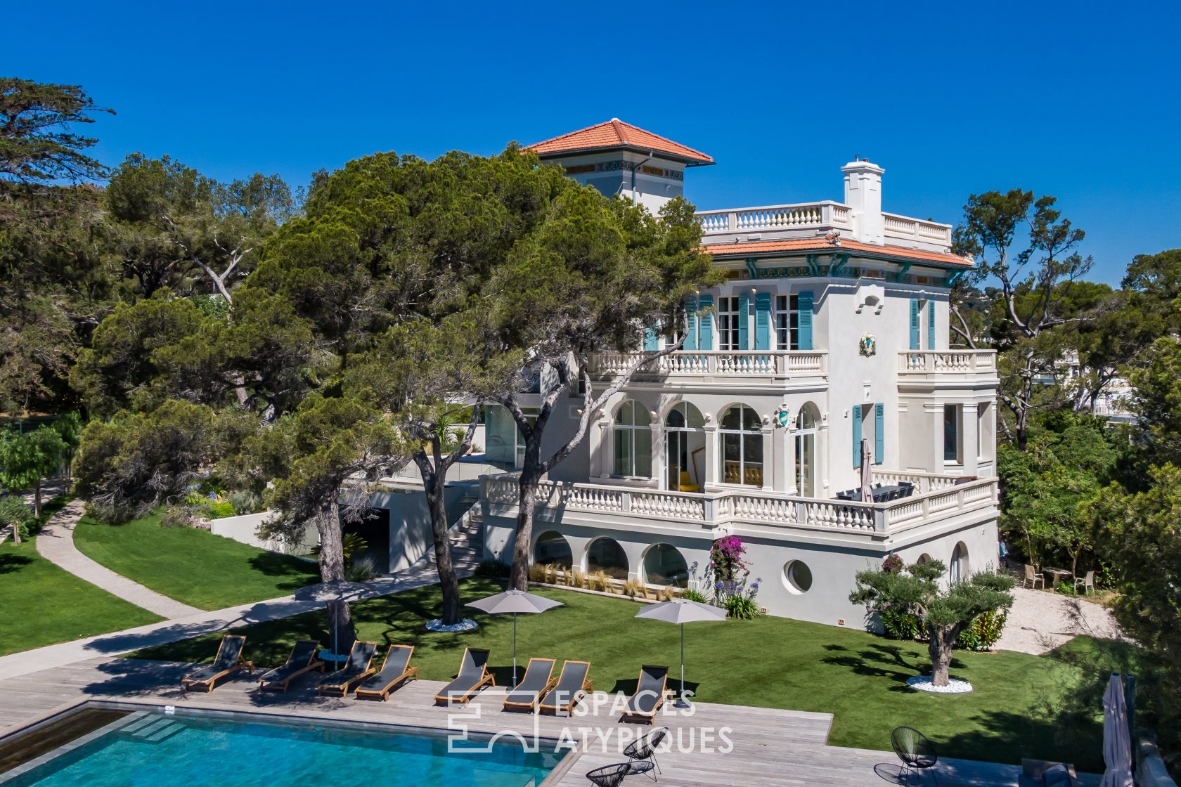 Villa de luxe méditéranéenne