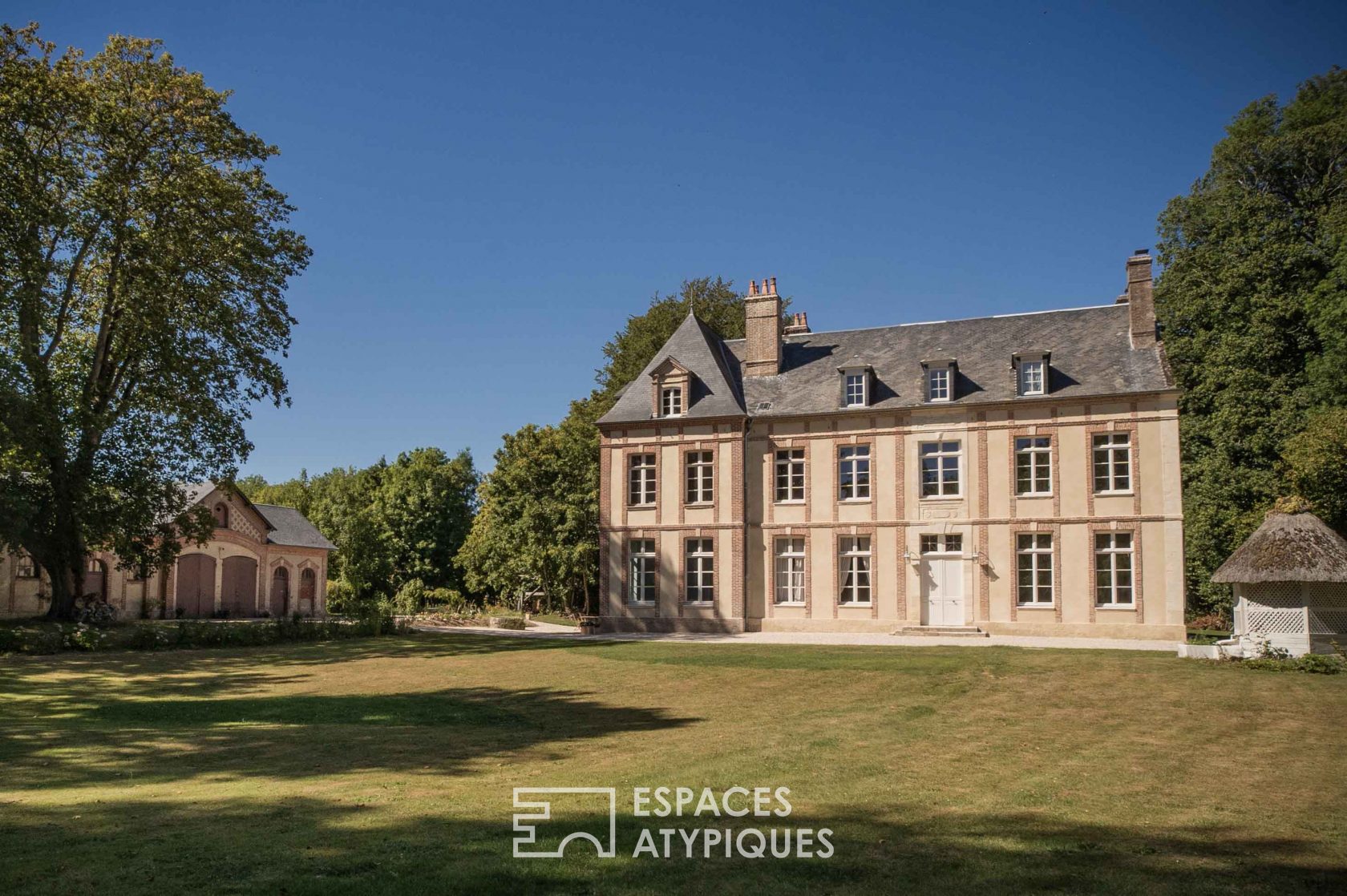 Le château vert de Normandie