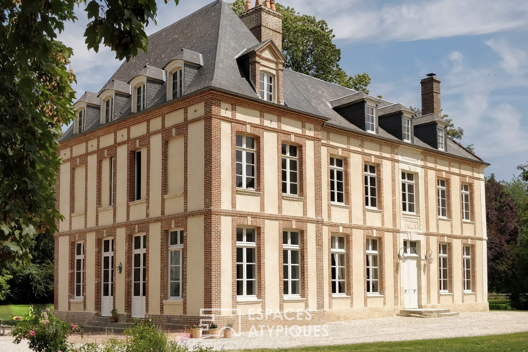 The green castle of Normandy