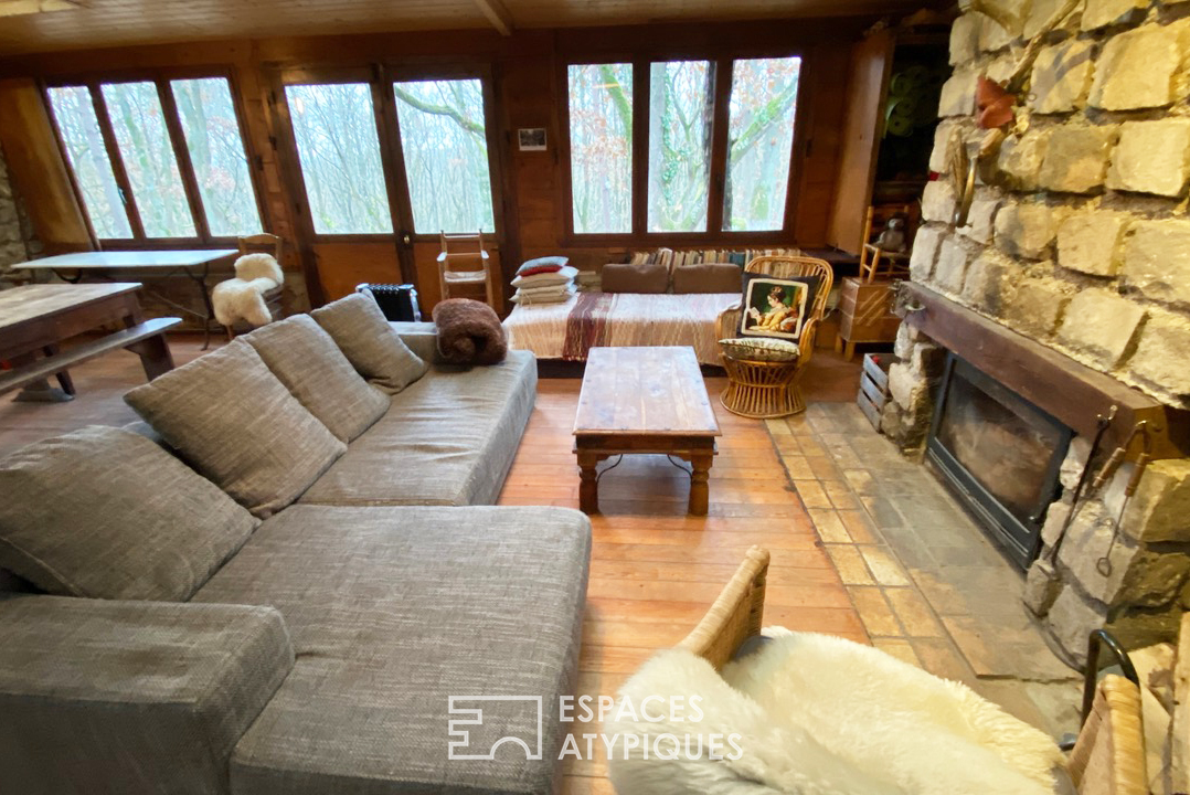 La cabane dans les bois