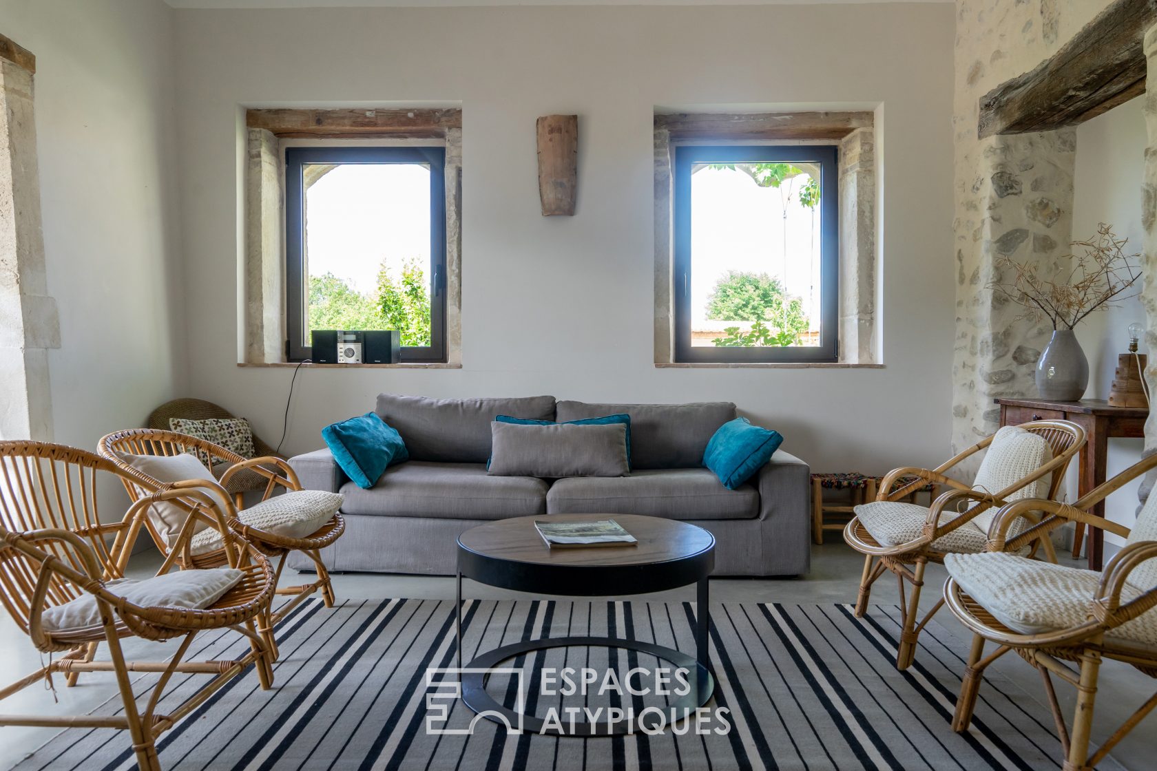 Mas de m house in the vineyards