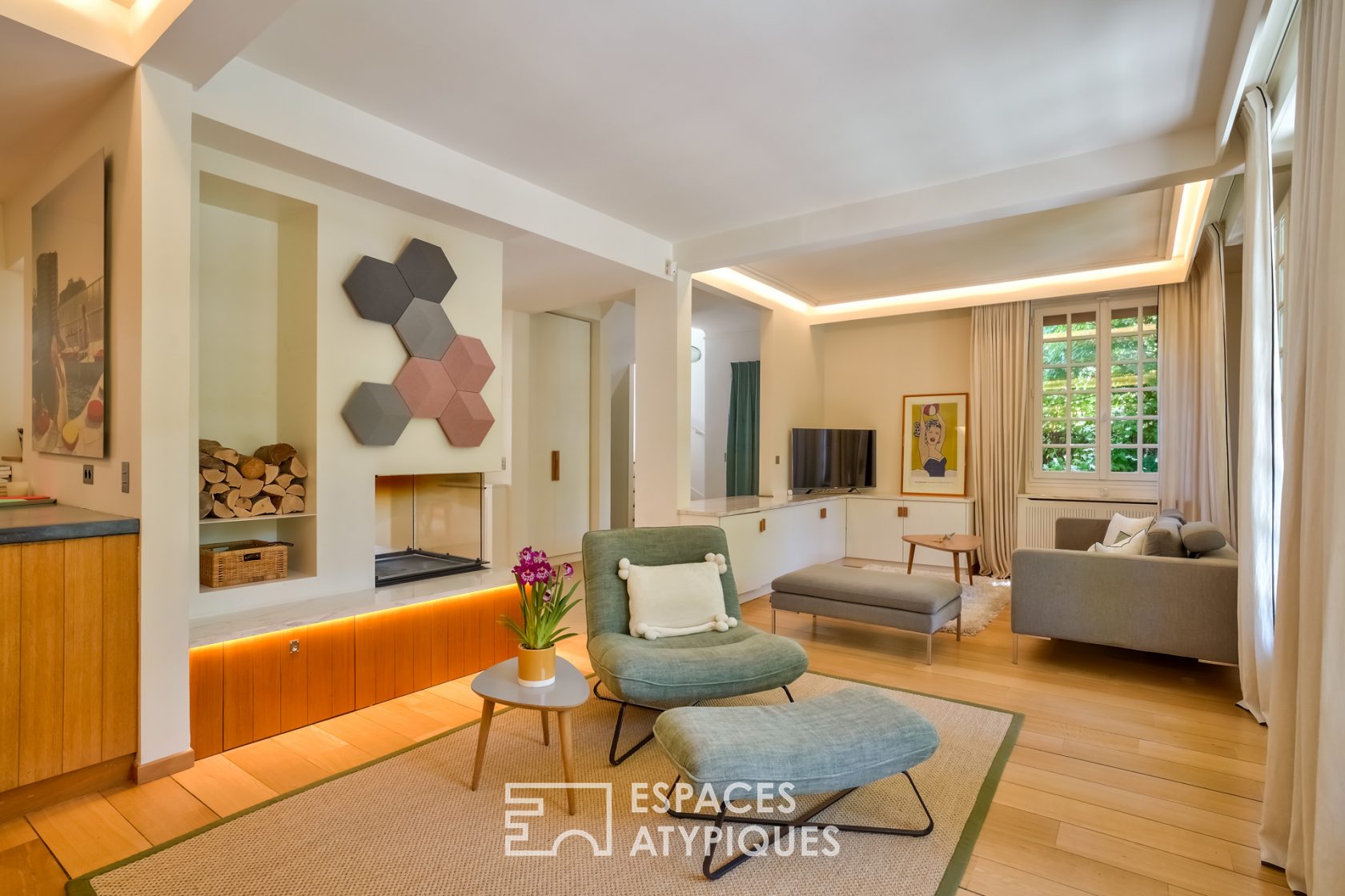 Townhouse with garden and jaccuzi
