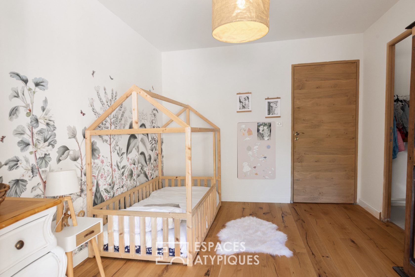 Maison déco avec terrasse en bois