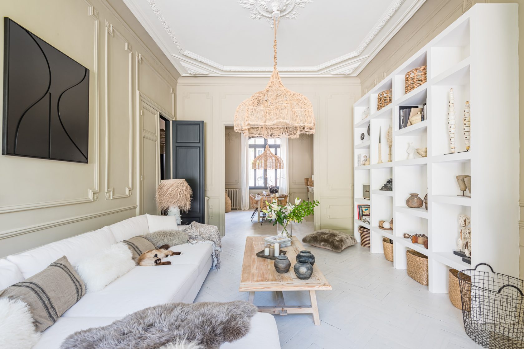 House decoration lime tree Bordeaux