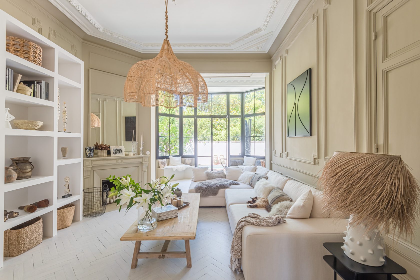 House decoration lime tree Bordeaux