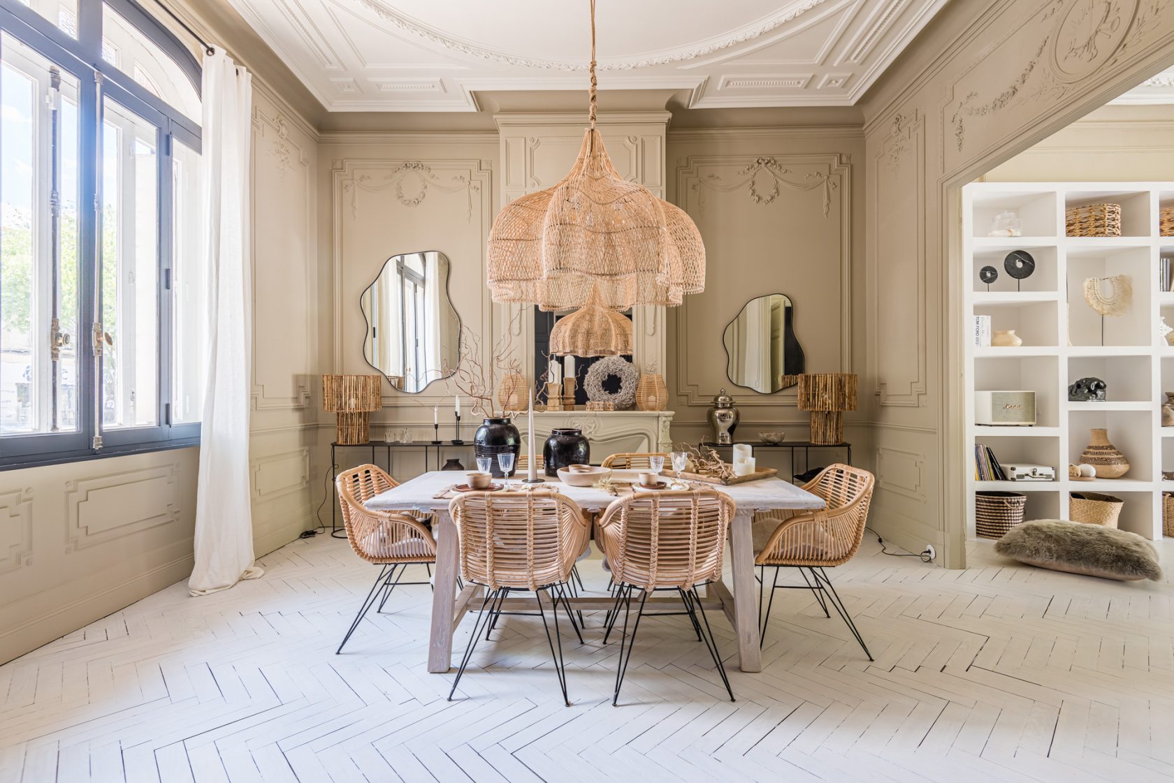 House decoration lime tree Bordeaux