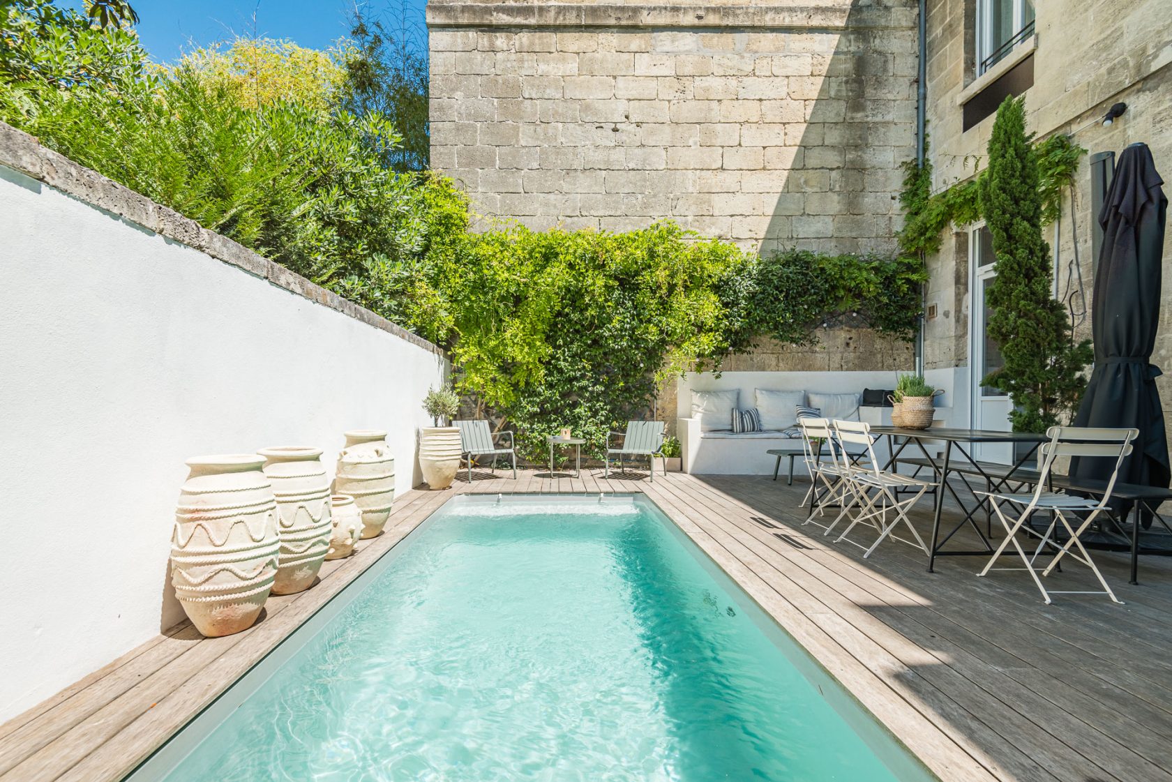 House decoration lime tree Bordeaux