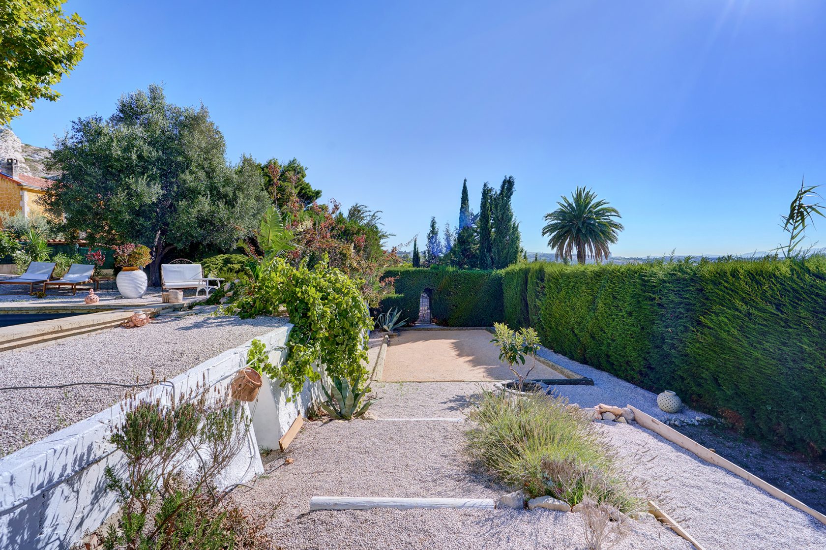 Andalusian villa with Mediterranean decoration