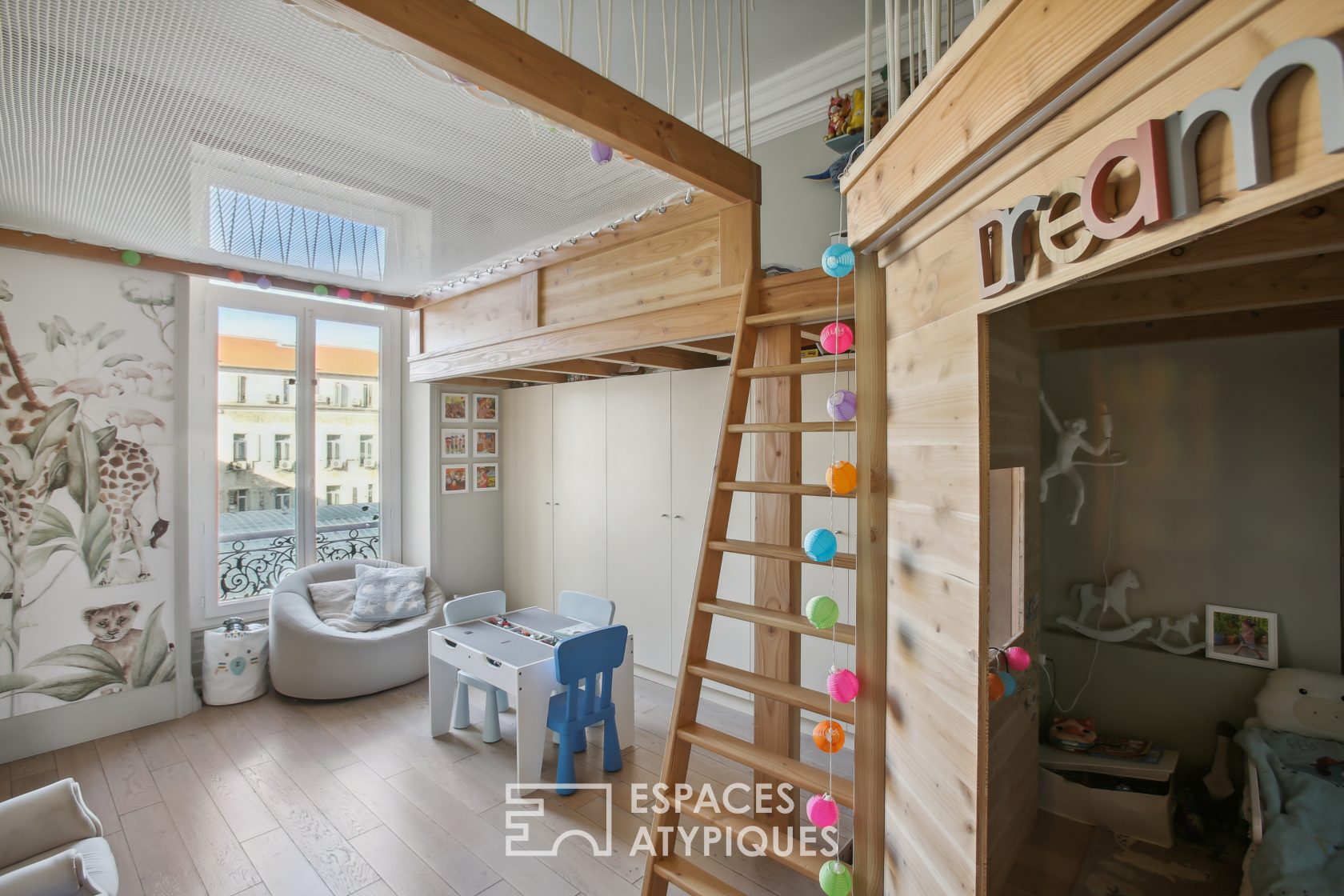 Appartement haussmannien et contemporain niçois