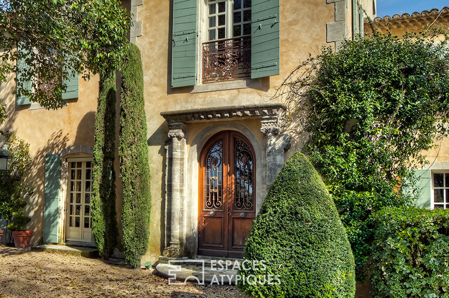 18th century style house with stud farm
