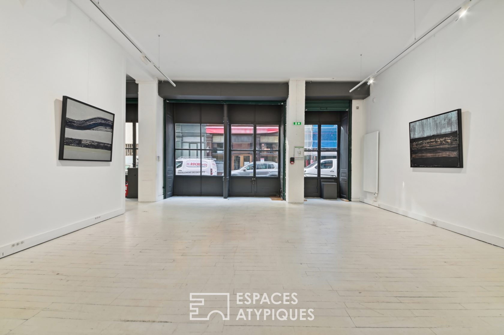 Gallery in downtown Lyon