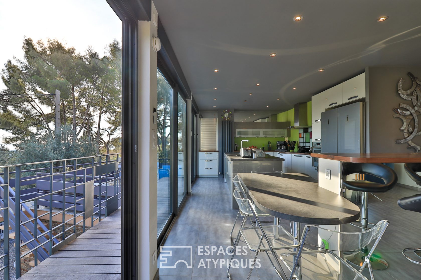 Modernist architect’s villa from the 60’s