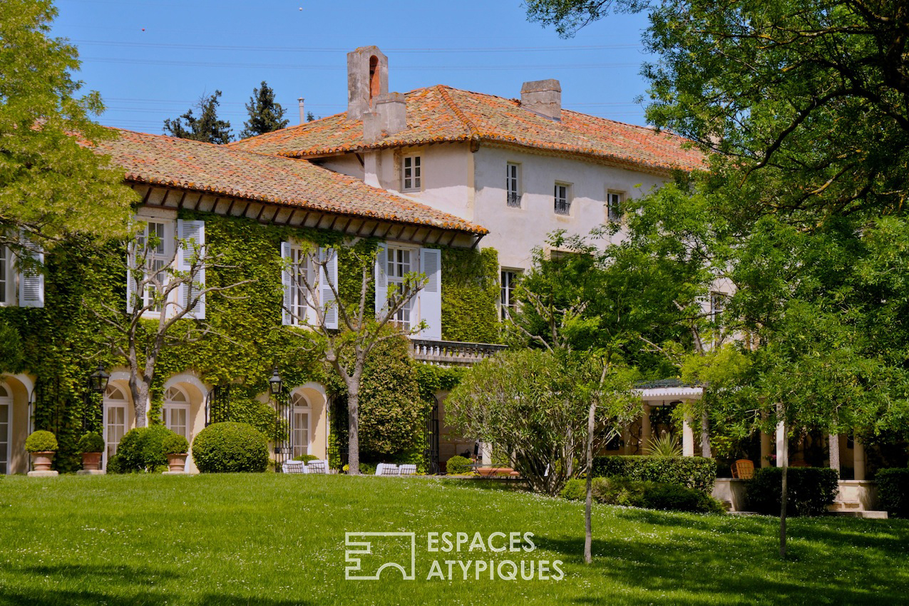 Belle propriété d’époque avec parc et piscine