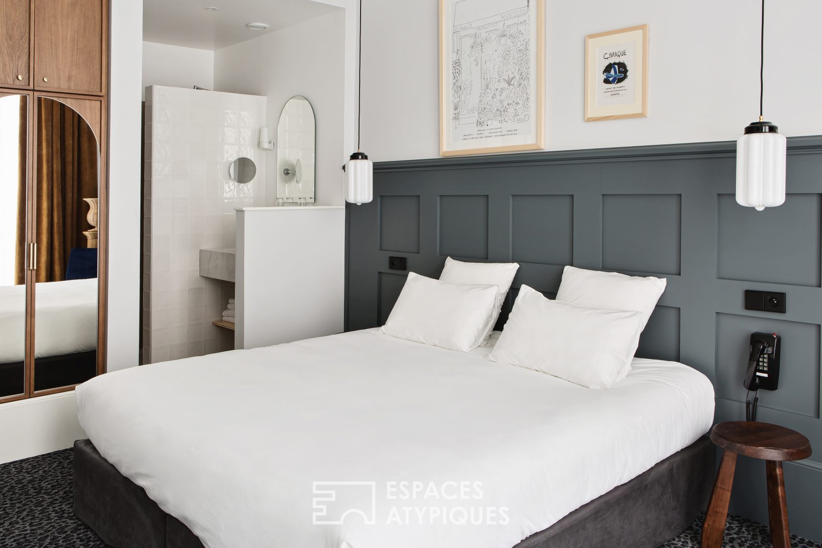 Chic and contemporary Haussmannian hotel