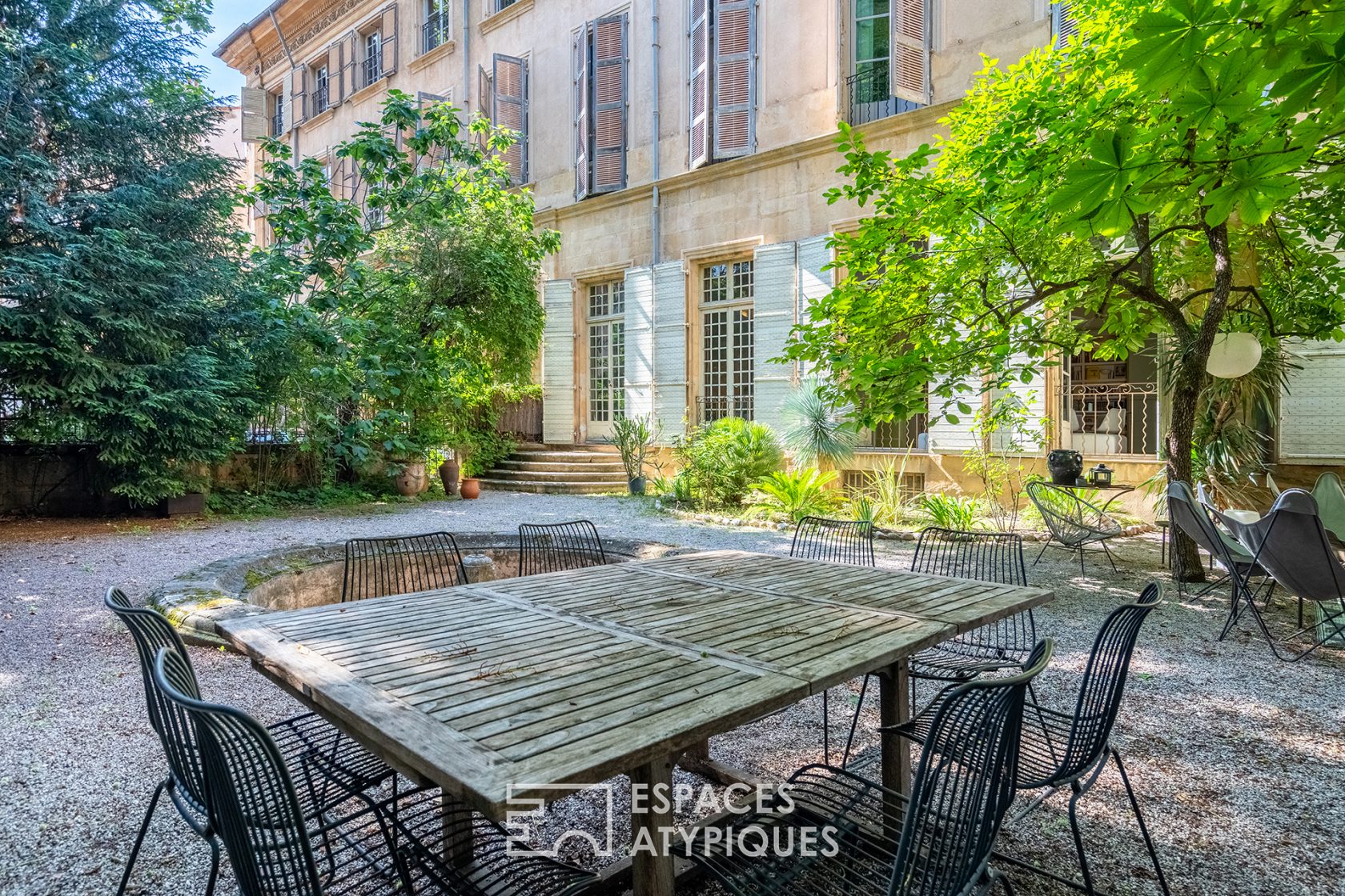 Hôtel particulier haussmannien contemporain