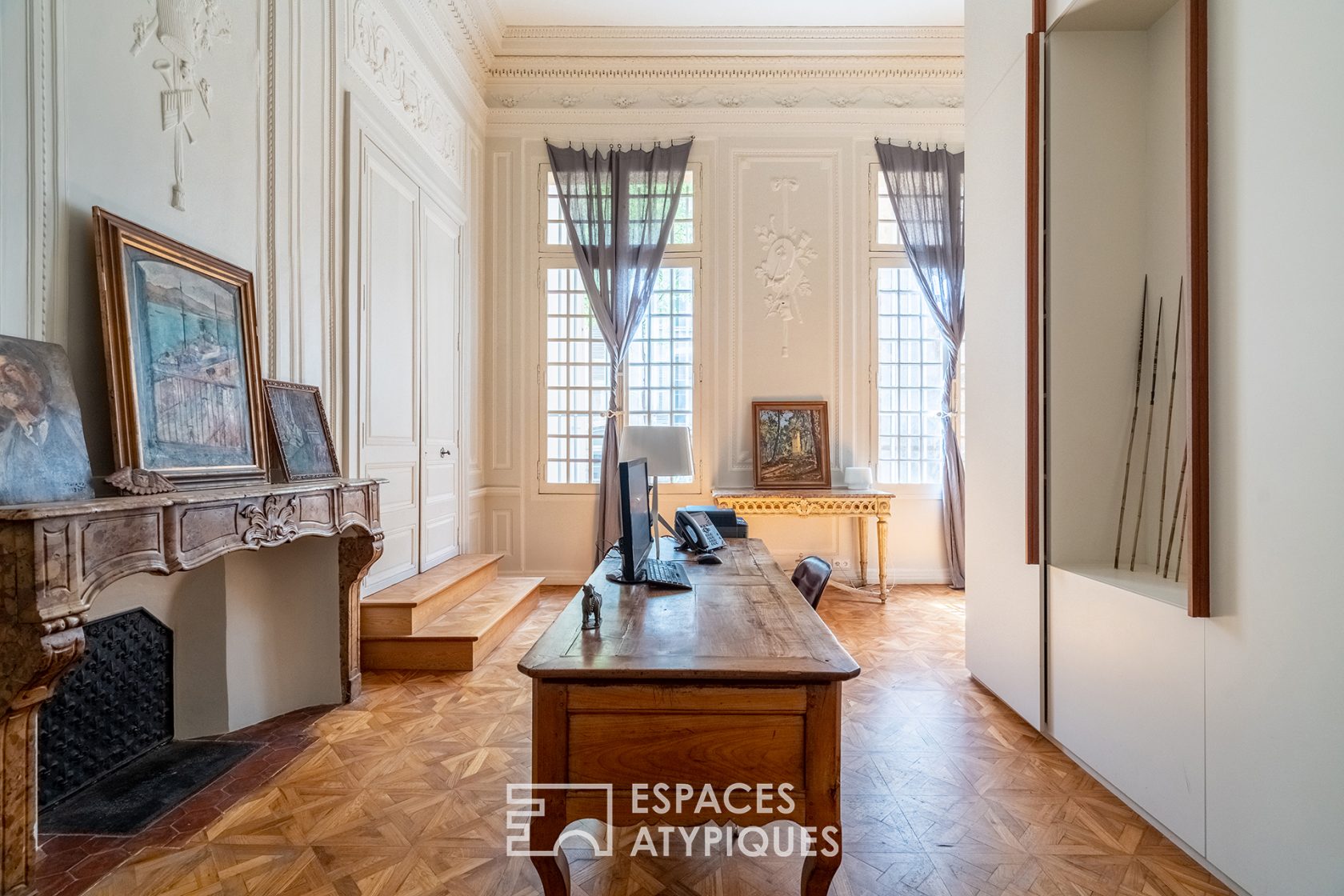 Hôtel particulier haussmannien contemporain