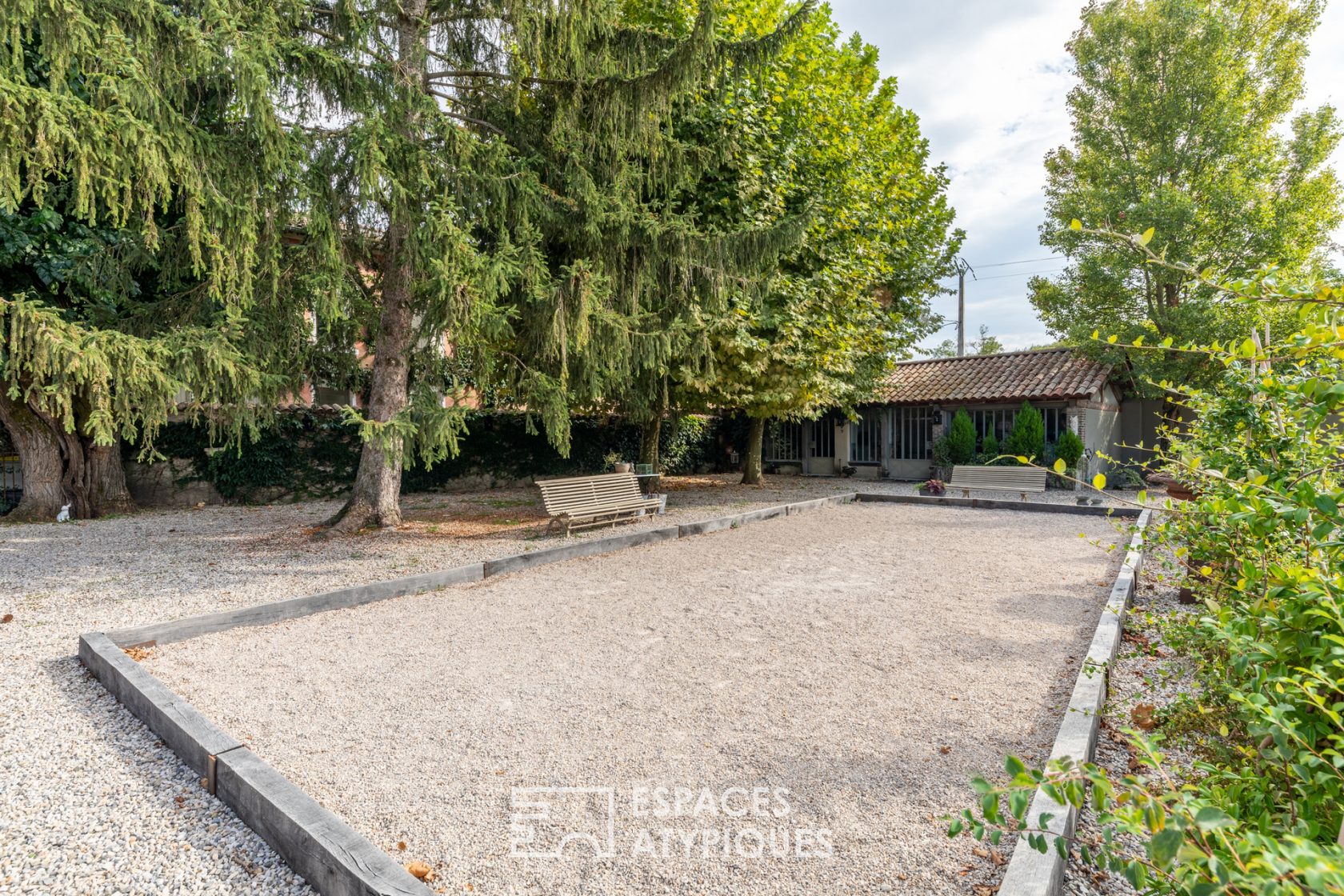 Domaine bucolique à la campagne