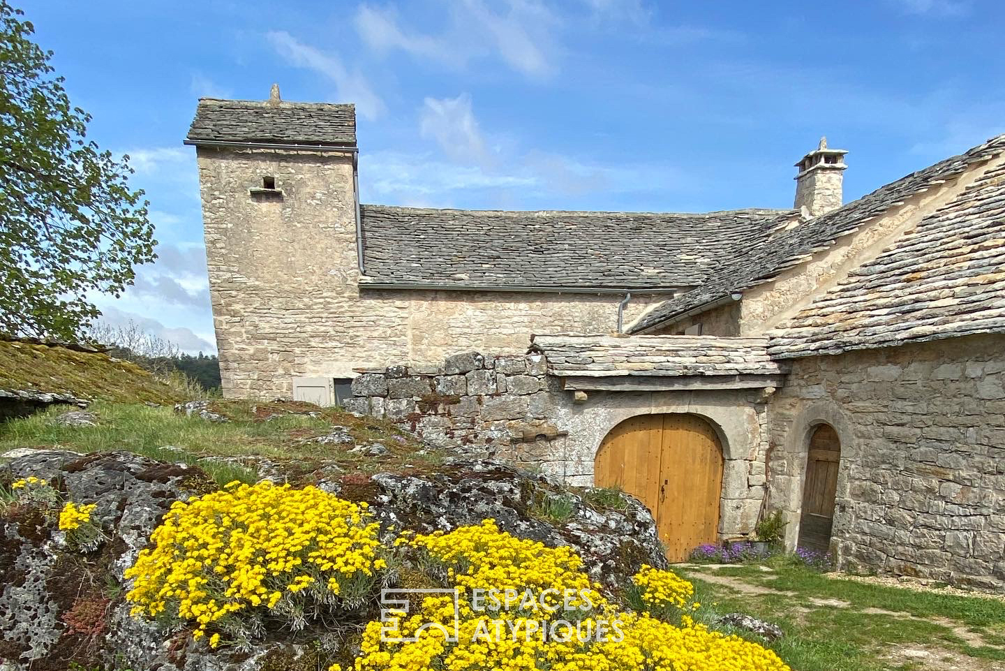 Ferme caussenarde du 18ème siècle restaurée