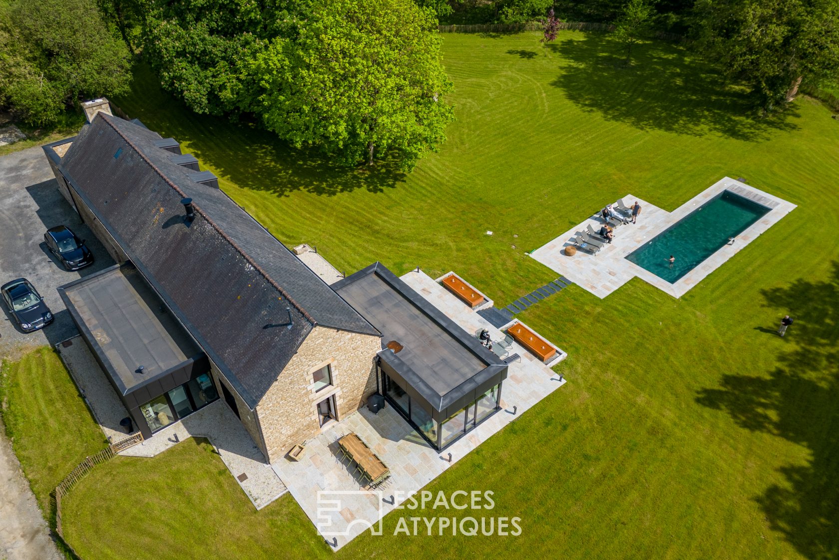 Maison au coeur d’une forêt de 9 hectares