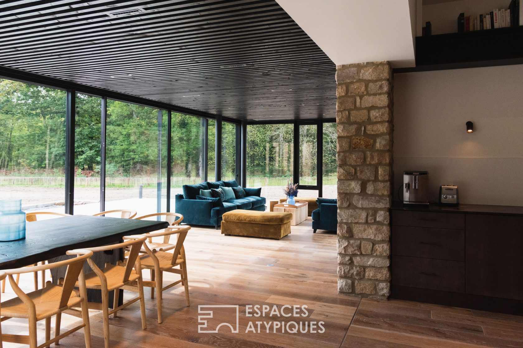 Maison au coeur d’une forêt de 9 hectares