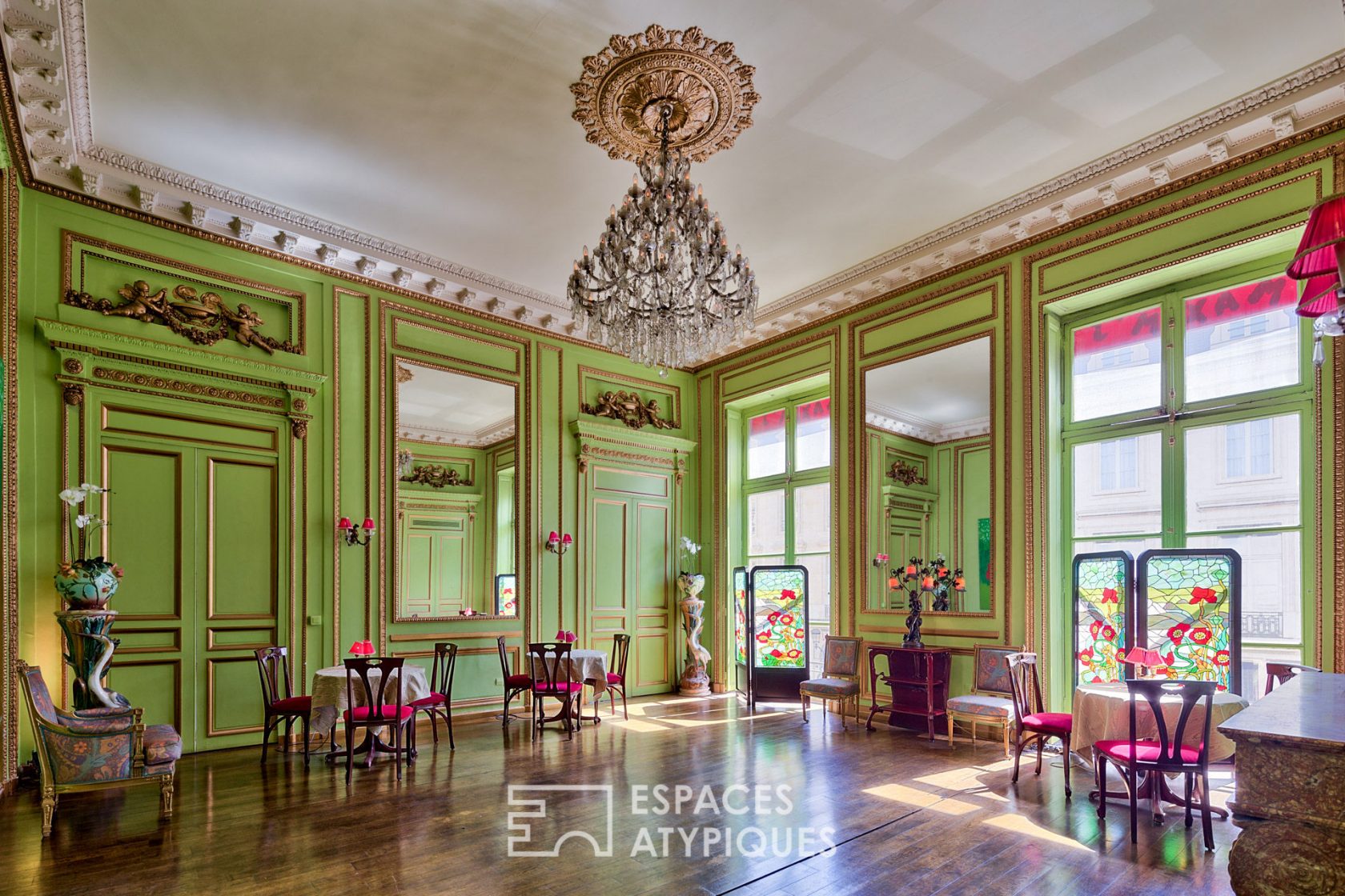 Art Nouveau salons