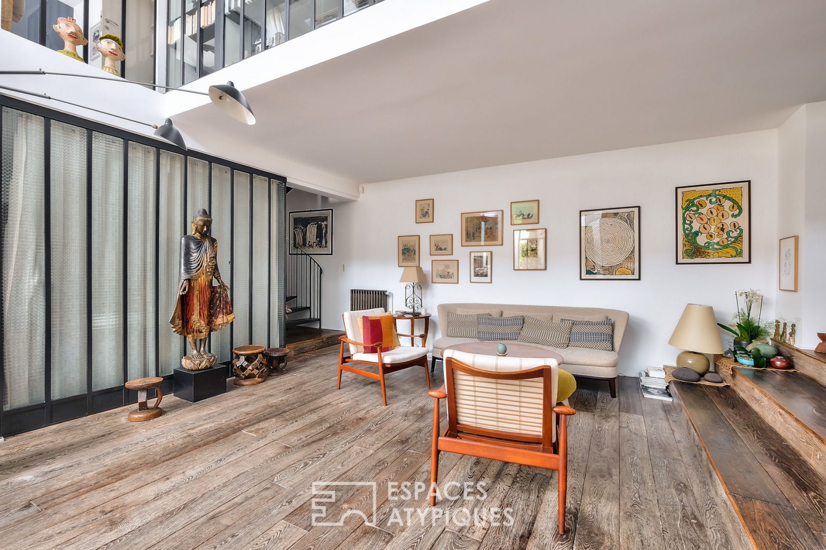 Loft house with patio 11