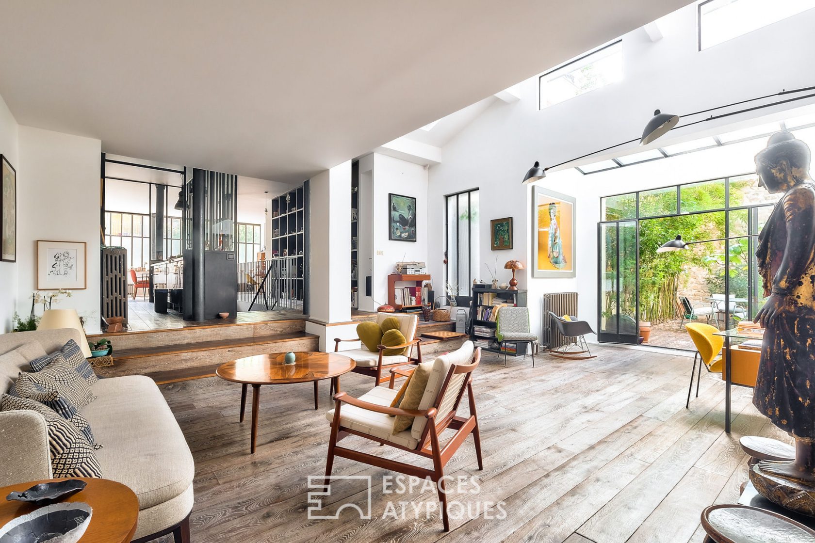 Loft house with patio 11