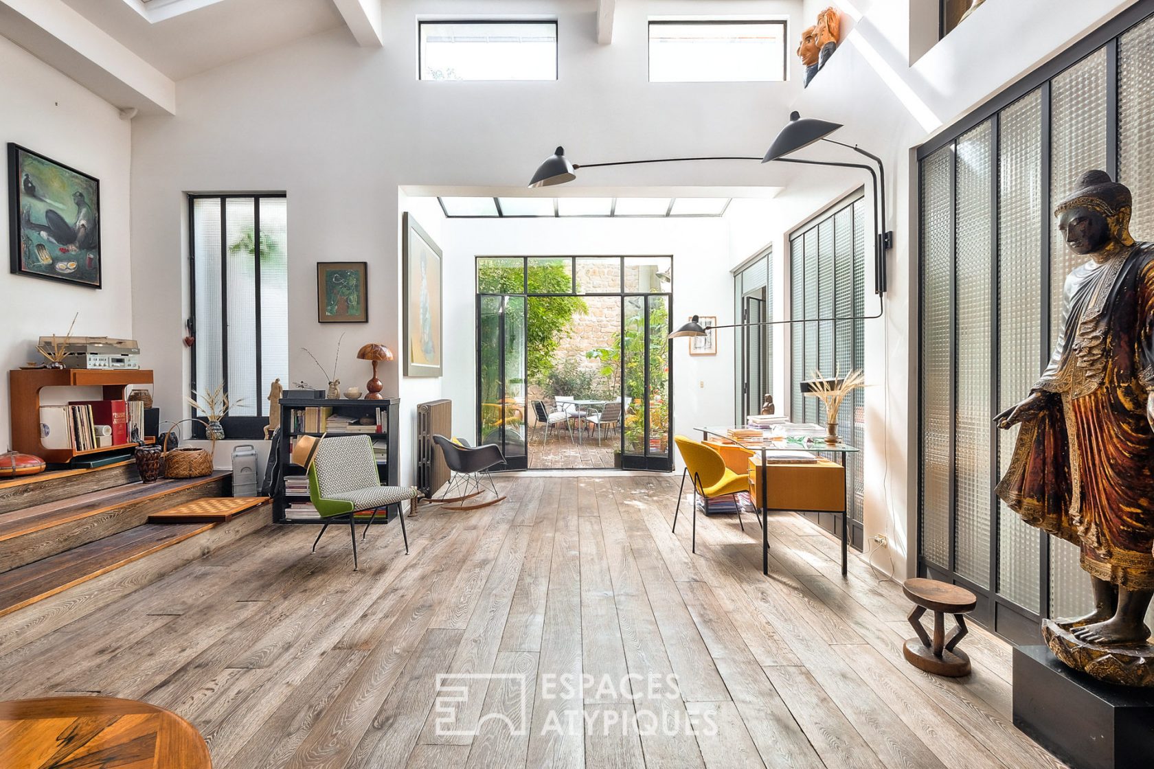 Loft house with patio 11