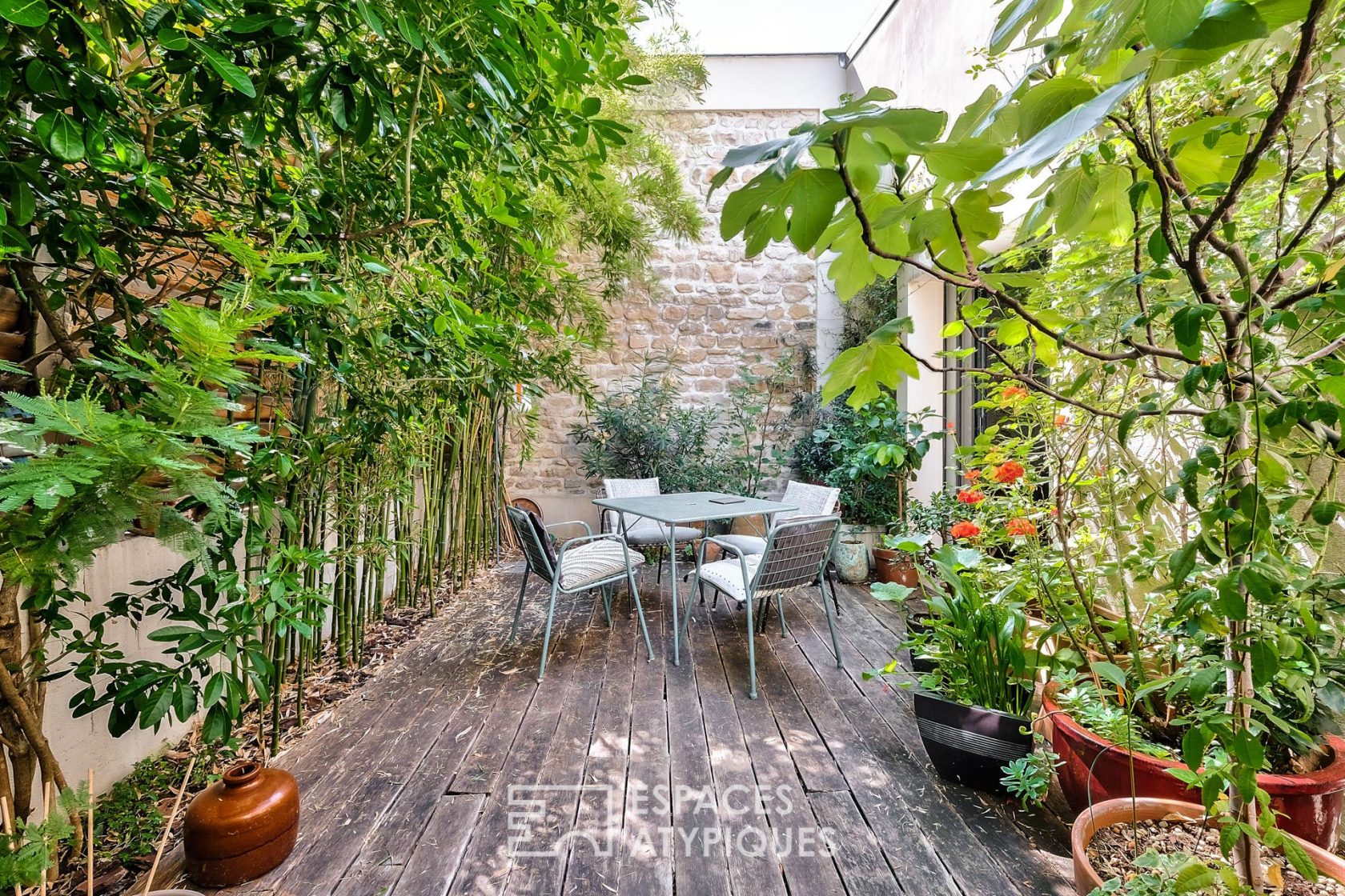 Loft house with patio 11