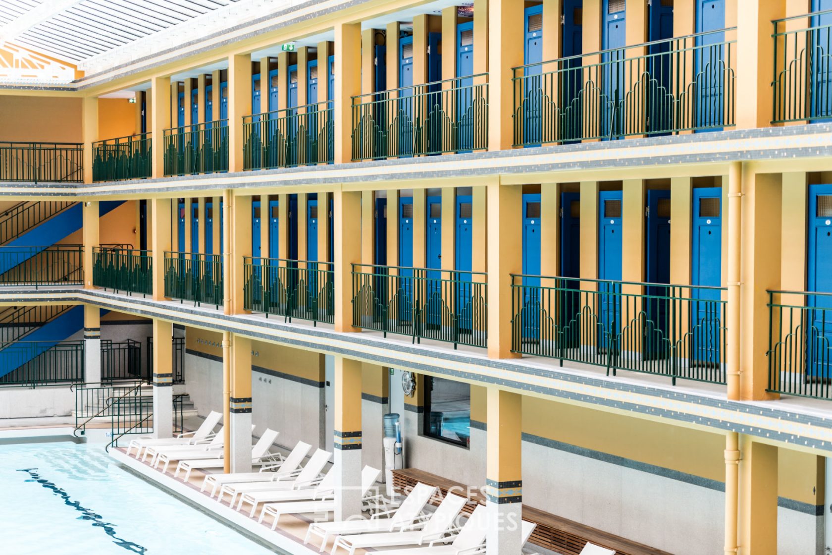The swimming pool