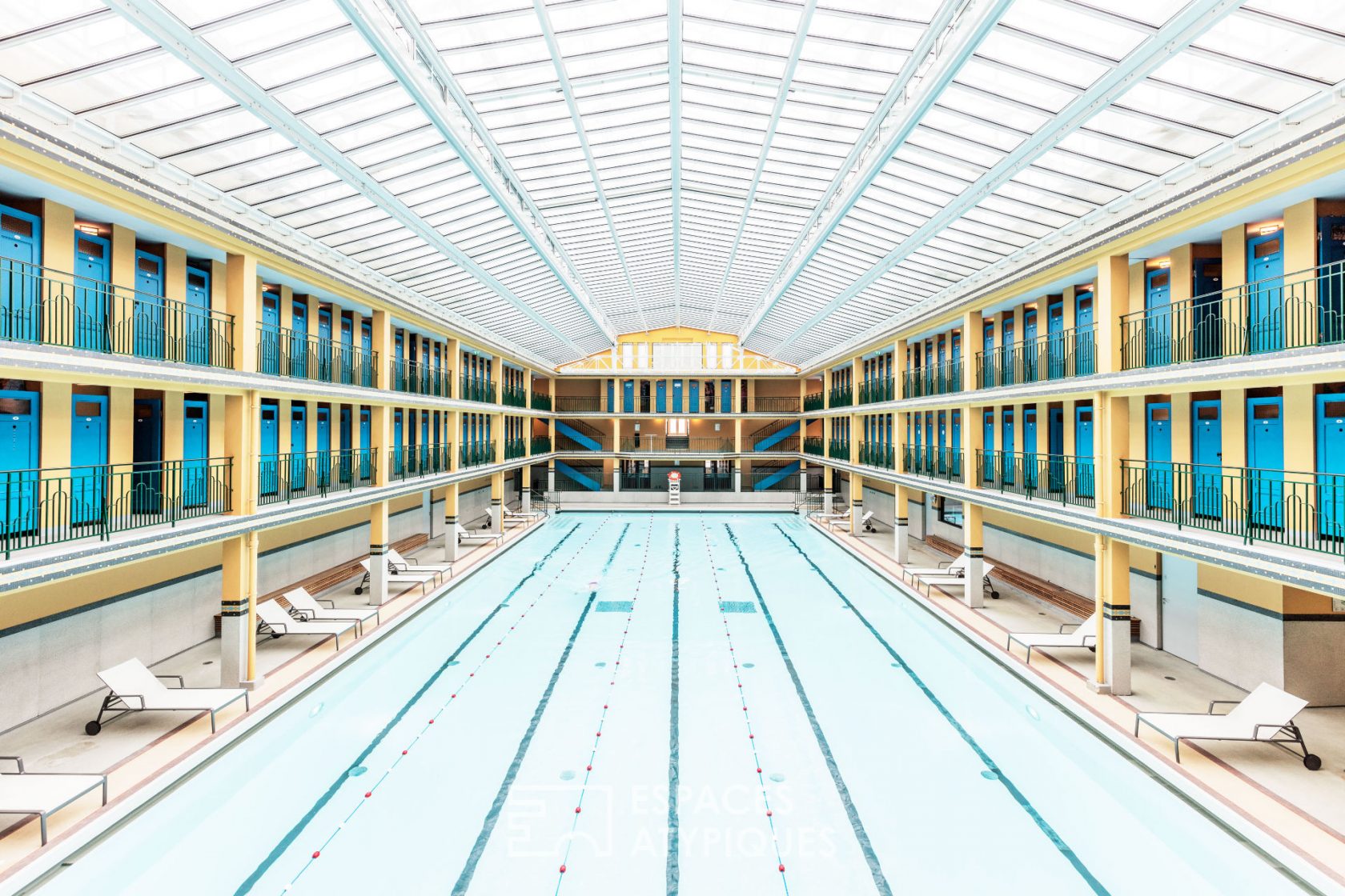 The swimming pool