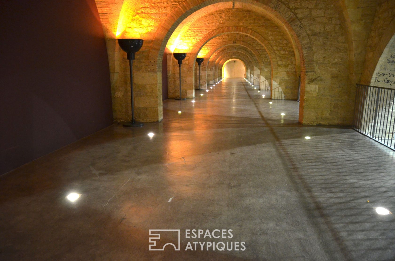 Vaulted historic site